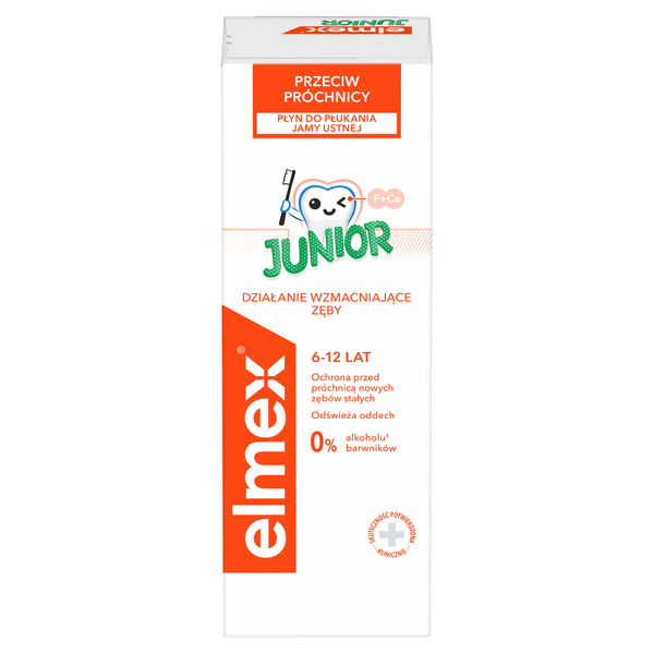 08714789911755 Packshot Front In Package Elmex Oral Caries Protection Mouthwash 400ml PL,HU,CZ,SK,LT,LV,EE,RO,MNE,HR,BIH,AL,SL,MK,SRB,BG, FRONT OF PACK 1
