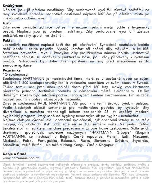 Příbalový leták - DERMAPLAST náplasti Soft Injection 16x40mm/250ks