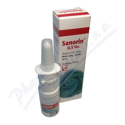 Sanorin 0.5 PM nas.spr.sol.1x10mlx0.5PM