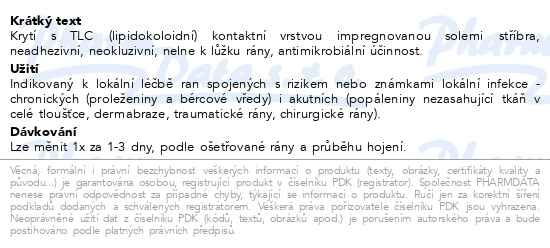 Příbalový leták - UrgoTul Ag krytí lipidokoloid.vrstva 10x12cm 10ks