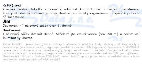 Příbalový leták - Jančův čaj pro ženy n.s. 20x1.7g