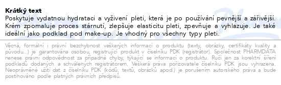 Příbalový leták - KESEM Denní zpevňující krém proti vráskám 50 ml