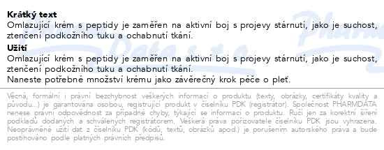 Příbalový leták - MediPeel Peptide 9 krém proti vráskám 50ml