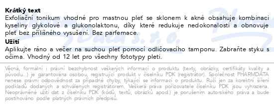 Příbalový leták - Eucerin DermoPure CLINICAL čisticí tonikum 200ml
