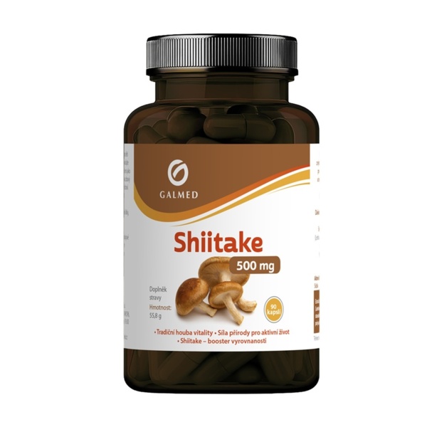 Shiitake 500 mg Galmed cps 90