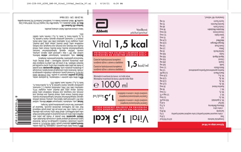 Příbalový leták (SUKL) - Vital 1.5 kcal vanilková příchuť por.sol.1x1000ml