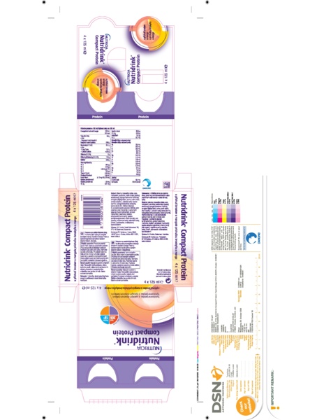 Příbalový leták (SUKL) - Nutridrink Compact Protein př.brosk/mango 4x125ml