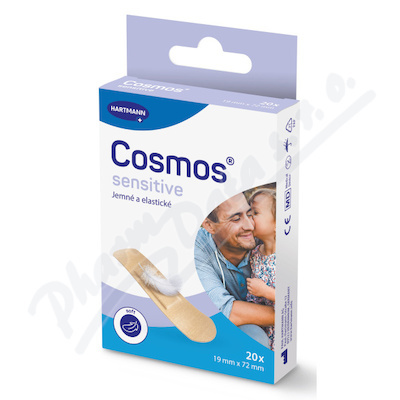 COSMOS Soft náplast jemná 19x72mm 20ks