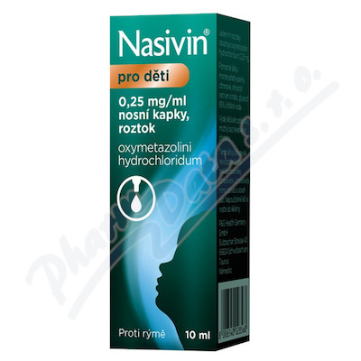 Nasivin pro děti 0.25mg/ml nas.gtt.sol.1x10ml