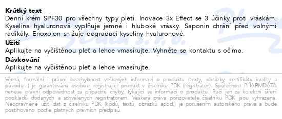 Příbalový leták - EUCERIN HYALURON-FILLER+3xEFFECT den.kr.SPF30 50ml