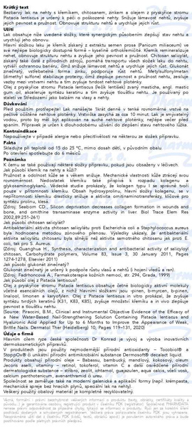 Příbalový leták - Onysil lak na nehty DrKonrad 5ml