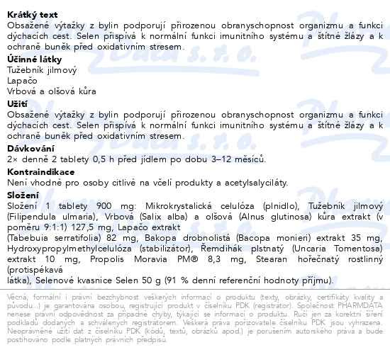 Příbalový leták - Chlanydyl extra PM tbl.60
