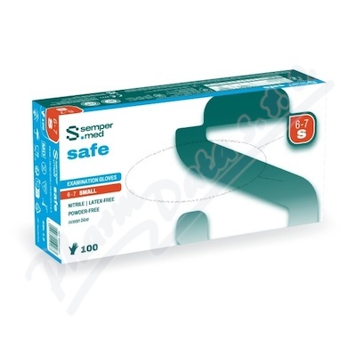 Rukavice vyš. Sempercare Nitril S 100ks b.p.