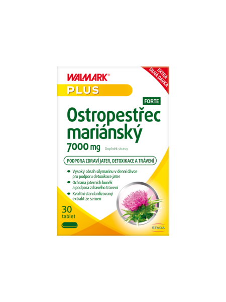 Ostropestrec mariansky 7000mg VL2022 (PLUS)_30_BOX_CZE_3D_FACE_5167-BOX-1-CZE+SLO