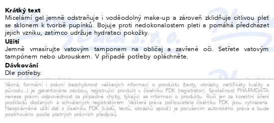 Příbalový leták - Neutrogena Curcuma Clear Micelární odličovací gel s kurkumou 3v1 200ml