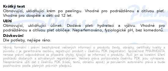 Příbalový leták - ISISPHARMA Glyco-A Post Peeling 40ml