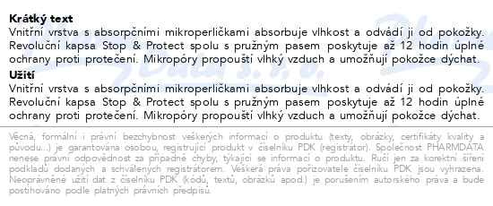 Příbalový leták - Pampers Pants vel. 3 (204 ks) – měsíční zásoba