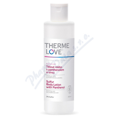 THERMELOVE Těl.mléko s panthenolem a sírou 200ml