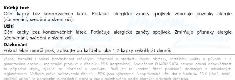 Příbalový leták - Vividrin ectoin 10ml