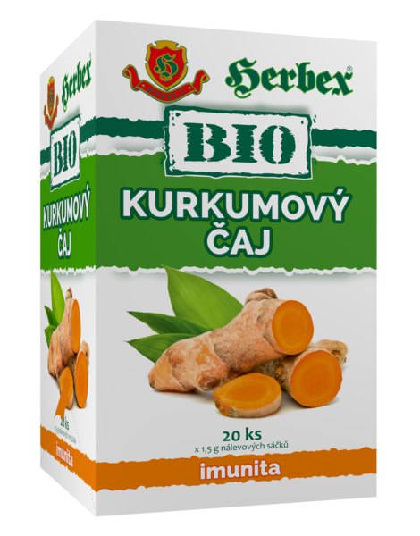 BIO Kurkumový ƒaj 30 g novinka