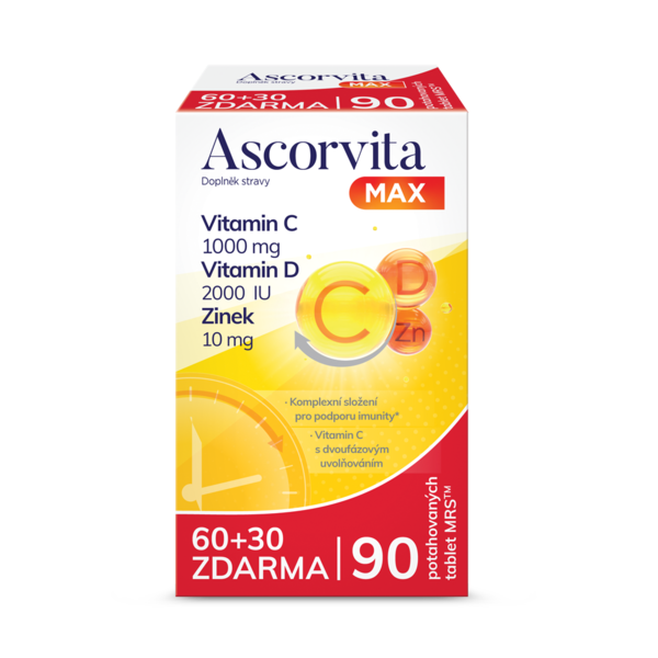 68d298f03fb6a5b8d6c3d3f4_DR THEISS - Ascorvita MAX 60plus30tbl ZDARMA- 3D - 5-25 - 1A - 1000x1000