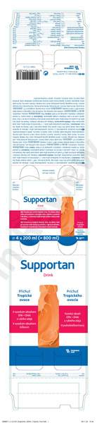 Příbalový leták (SUKL) - Supportan drink tropické ovoce por.sol.4x200ml