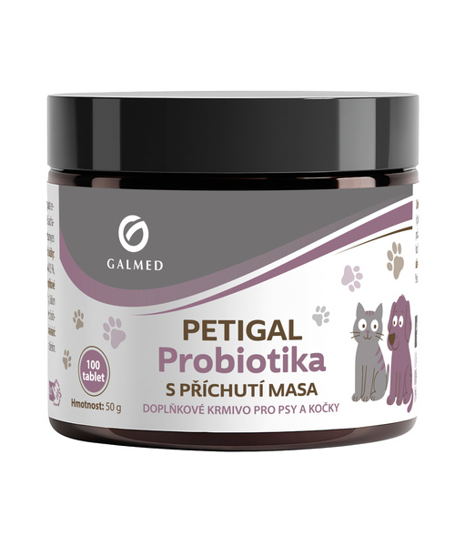 PETIGAL probiotika tbl 100 Galmed