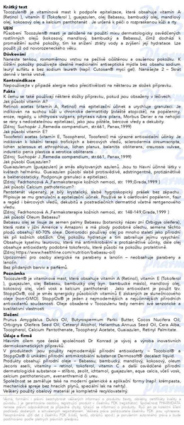 Příbalový leták - Tocozulen A+E+C mast DrKonrad 100ml