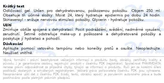 Příbalový leták - ISISPHARMA Sensylia geleé 250ml