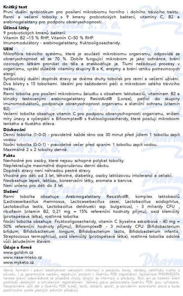 Příbalový leták - ProbioFlora Junior Duo tob.2x15
