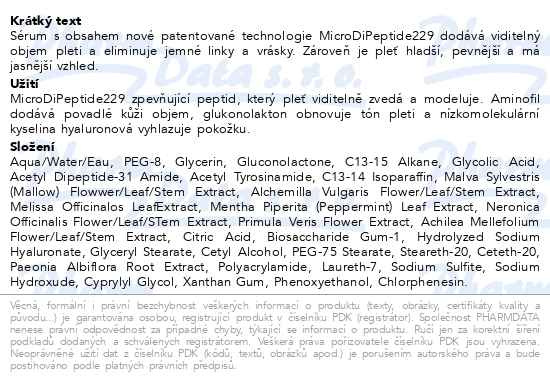 Příbalový leták - Neostrata Tri-Therapy Lifting Serum (nové složení s MicroDiPeptide229®) 30ml