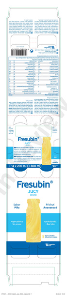 Příbalový leták (SUKL) - Fresubin Jucy drink ananas por.sol.4x200ml
