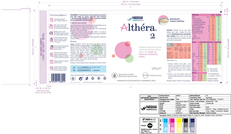 Příbalový leták (SUKL) - Althera 2 Neutral por.plv.sol.1x400g