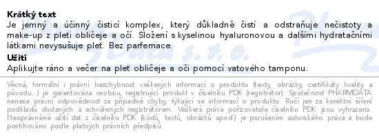 Příbalový leták - Eucerin DermatoClean čisti.mic.voda 3v1 400ml 2026