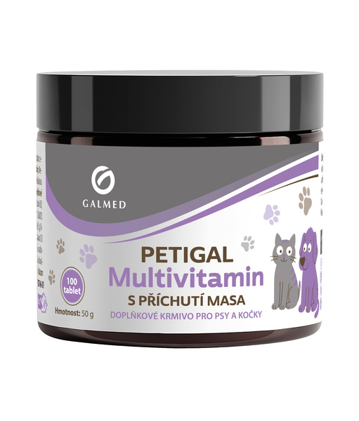 PETIGAL Multivitamín tbl 100 Galmed_781900_5582805