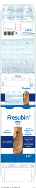 Příbalový leták (SUKL) - Fresubin Pro Drink pří.cappuccino por.sol.4x200ml