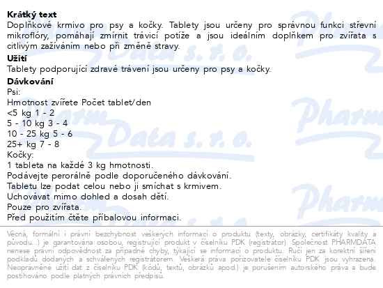Příbalový leták - PETIGAL Snadné trávení 100 tablet Galmed