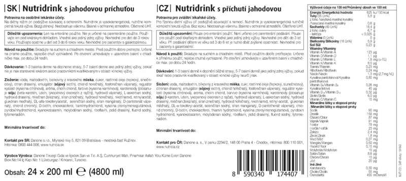 Příbalový leták (SUKL) - Nutridrink s příchutí jahodovou por.sol.24x200ml