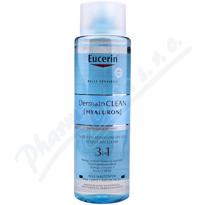 EUCERIN DermatoCLEAN micelární voda 3v1 400ml 2020