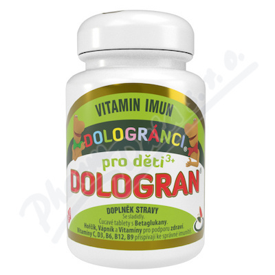 DOLOGRAN pro děti DOLOGRÁNCI Vitamin Imun tbl.60