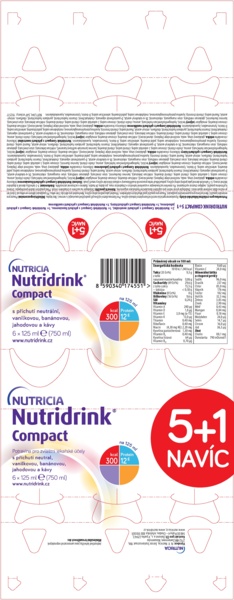 Příbalový leták (SUKL) - Nutridrink Compact 5+1
