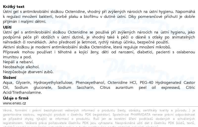 Příbalový leták - Phyteneo Neocide gel 50ml