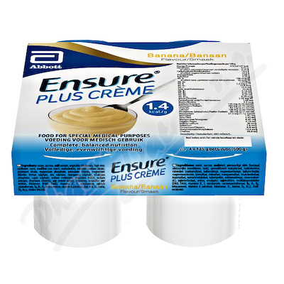Ensure Plus Creme banánová přích.por.sol.4x125g