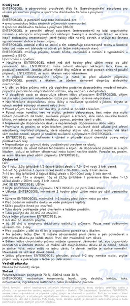 Příbalový leták - Enterosgel Kids 0+ 90g