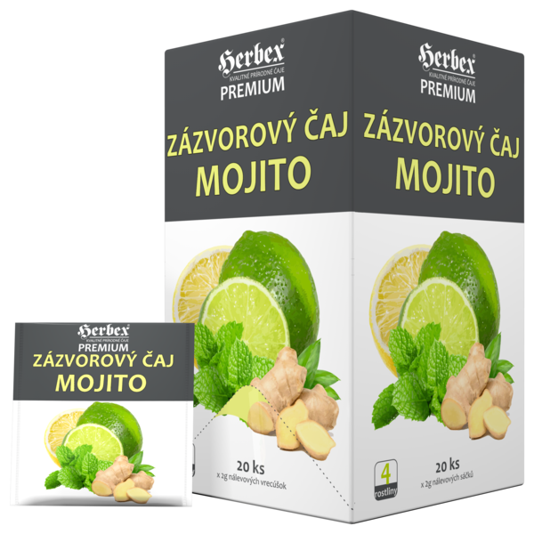 Zázvorový ƒaj mojito 40 g