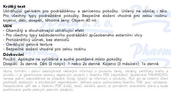 Příbalový leták - ISISPHARMA Suavigel 40ml