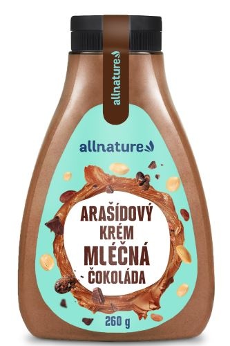 allnature-arasidovy-krem-s-mlecnou-cokoladou-260-g