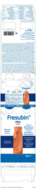 Příbalový leták (SUKL) - Fresubin Pro Drink pří.meruň-brosk.por.sol.4x200ml