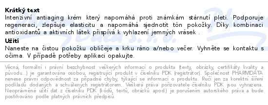 Příbalový leták - SKINDERMA Antiianging Crema 50ml