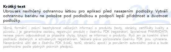 Příbalový leták - Film ochranný Convacare 100ks 37444